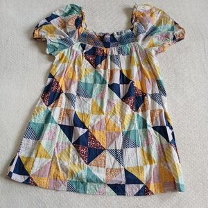 a.n.a ♡ patchwork dress large y2k